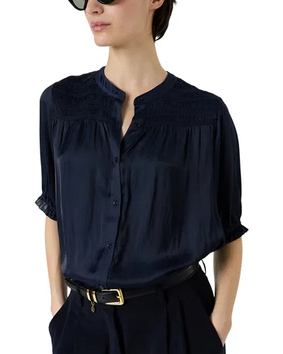 Gerard Darel Catrine Buttoned Shirt In Blue