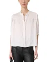Gerard Darel Catrine Buttoned Shirt In Neutral