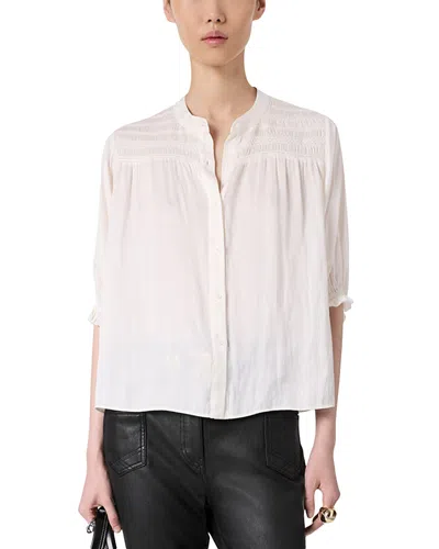 Gerard Darel Catrine Buttoned Shirt In Neutral