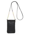 Gerard Darel Charlotte Phone Crossbody In Black