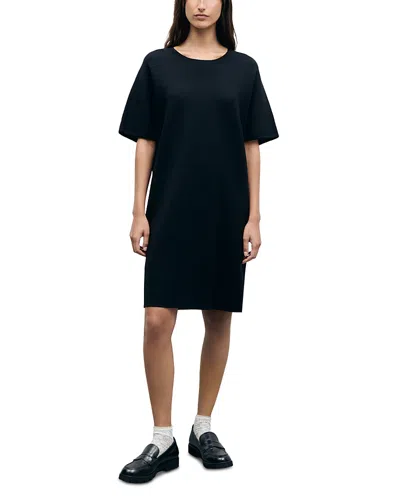Gerard Darel Clo Short Sleeve Tee Dress In Multi