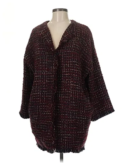 Pre-owned Gerard Darel Coat In Burgundy