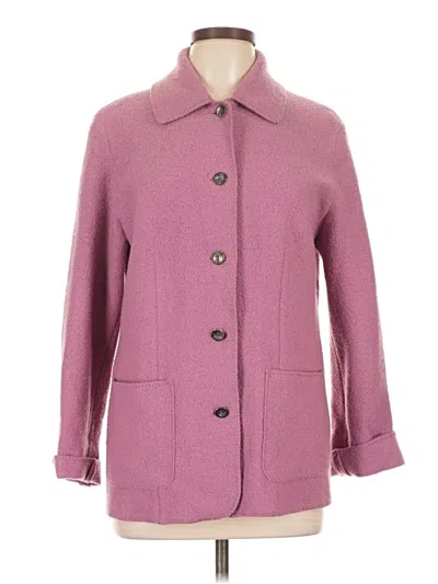 Pre-owned Gerard Darel Coat In Pink