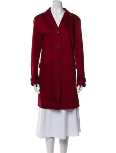 Pre-owned Gerard Darel Coat In Red