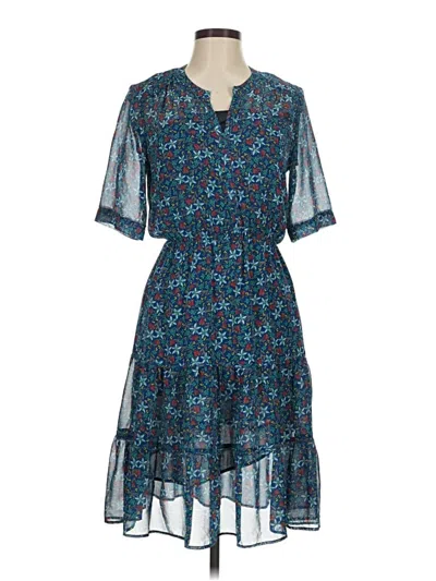 Pre-owned Gerard Darel Cocktail Dress In Blue