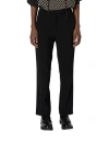Gerard Darel Cora Straight Suit Pants In Black
