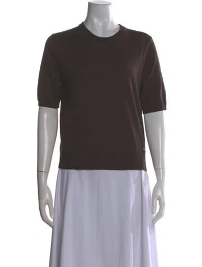 Pre-owned Gerard Darel Crew Neck Sweater In Gray