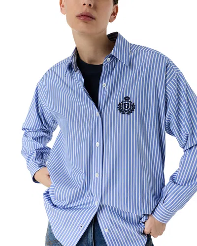 Gerard Darel Cyndra Buttoned Shirt In Blue