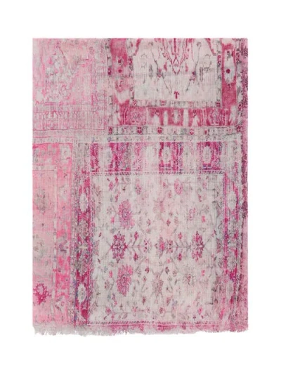 Gerard Darel Daisy Printed Scarf In Neutral