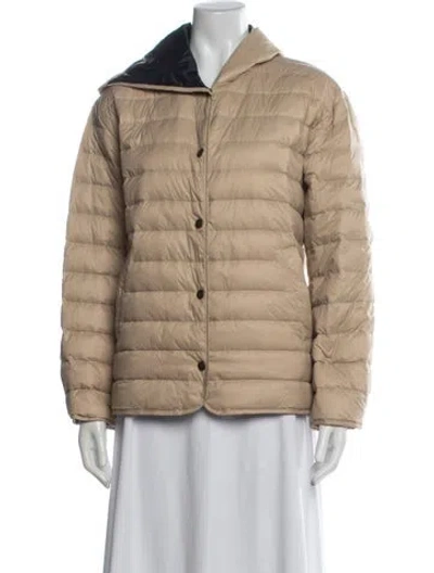 Pre-owned Gerard Darel Down Jacket In Neutral