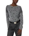 Gerard Darel Eliette Cashmere Sweater In Gray