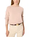 Gerard Darel Elisa Exposed Seam Sweater In Pink