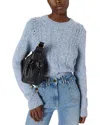 Gerard Darel Esperanza Textured Knit Sweater In Blue
