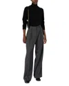 Gerard Darel Eugenie Merino Wool Turtleneck Sweater In Black