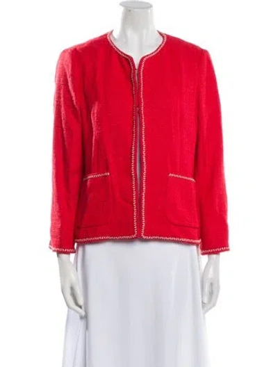 Pre-owned Gerard Darel Evening Jacket In Red