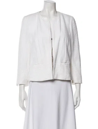 Pre-owned Gerard Darel Evening Jacket In White