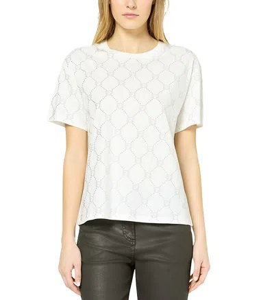 Gerard Darel Gabrielle Cotton Top In White
