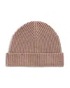 Gerard Darel Gaelle Cashmere Knit Hat In Brown
