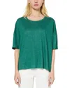 Gerard Darel Galadriel Linen Top In Green