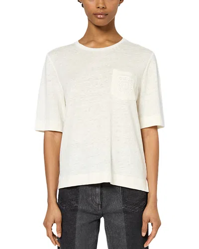 Gerard Darel Genna Tee In Ecru