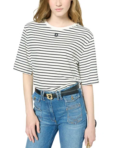 Gerard Darel Ghislaine Tee In Ecru