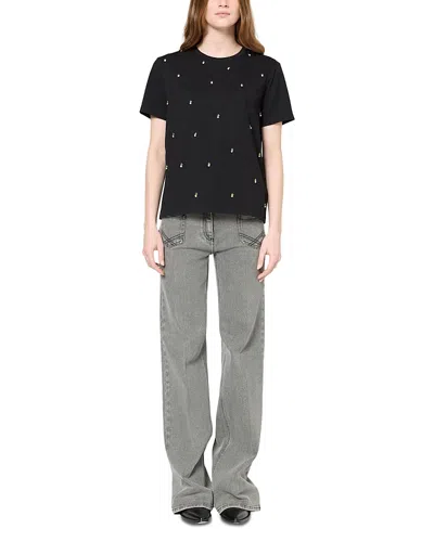 Gerard Darel Gracia Tee In Black