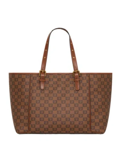 Gerard Darel Heritage Monogram Tote Bag In Pink