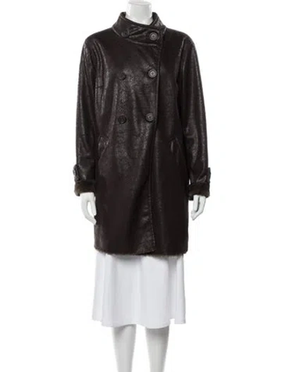 Pre-owned Gerard Darel Jacket In Brown