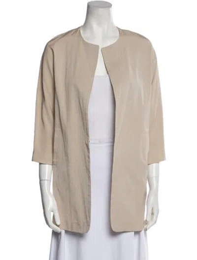 Pre-owned Gerard Darel Jacket In Neutral
