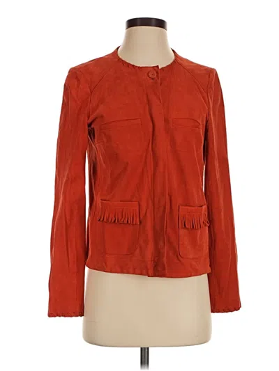 Pre-owned Gerard Darel Jacket In Orange