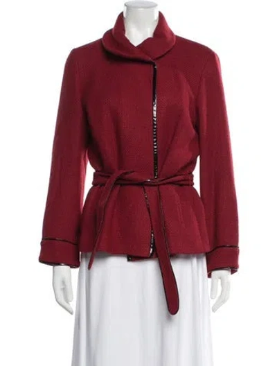 Pre-owned Gerard Darel Jacket In Red