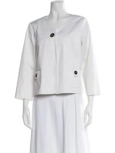 Pre-owned Gerard Darel Jacket In White