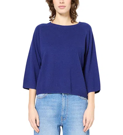 Gerard Darel Jaylene Cashmere Sweater In Ink