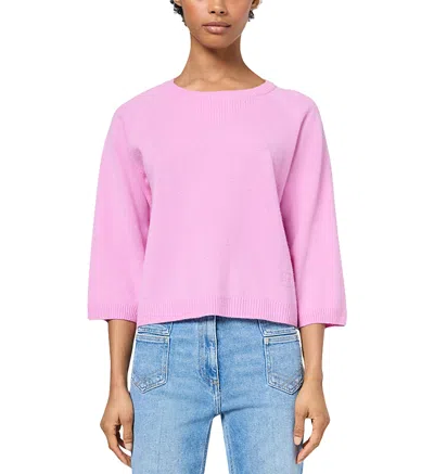 Gerard Darel Jaylene Cashmere Sweater In Pink