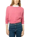 Gerard Darel Jazmine Cashmere Crewneck Sweater In Pink