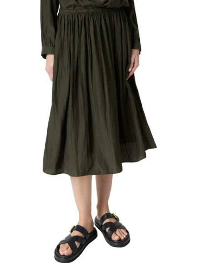 Gerard Darel Juliah Midi Skirt In Green