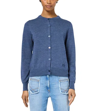Gerard Darel Juna Cardigan In Blue