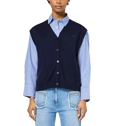 Gerard Darel Juna Cardigan In Navy