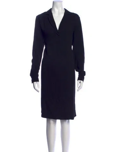 Pre-owned Gerard Darel Knee-length Dress In Blue