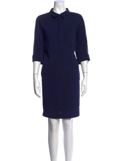 Pre-owned Gerard Darel Knee-length Dress In Blue