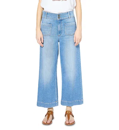 Gerard Darel Ladi Flare Jeans In Blue