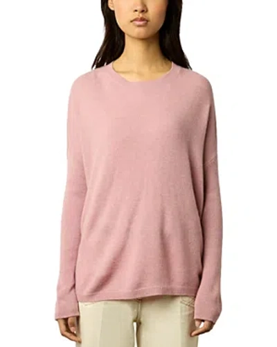 Gerard Darel Laurrea Cashmere Sweater In Pink