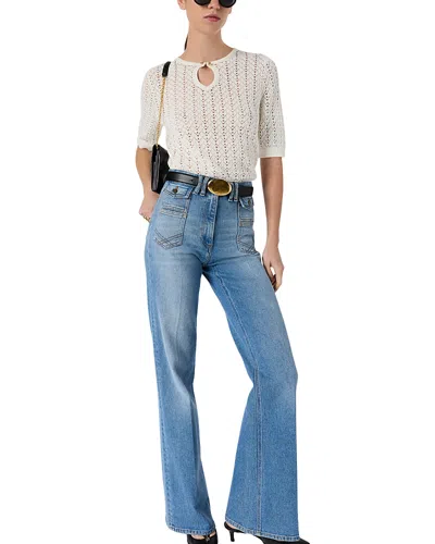 Gerard Darel Lazare Sweater In Neutral