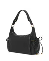 Gerard Darel Le Ema Leather Hobo Bag In Black