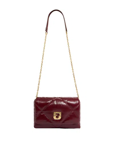 Gerard Darel Le Fanny Crossbody In Redwine