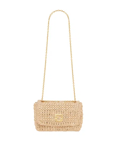 Gerard Darel Le Fanny Raffia Crossbody Bag