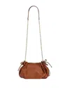 Gerard Darel Le Mini 24 Crossbody Bag In Tan