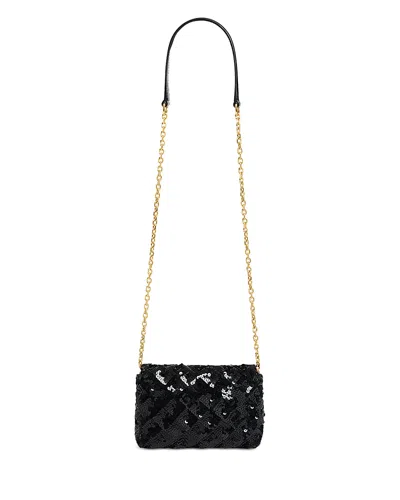 Gerard Darel Le Mini Fanny Crossbody In Black