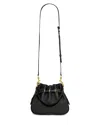 Gerard Darel Le Mini Romy Bucket Bag In Black