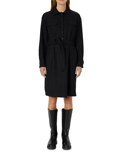 Gerard Darel Lea Shirt Dress In Black